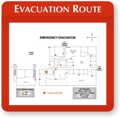 Emergency Evacuation Map Template Create An Emergency Evacuation Map for Your Business