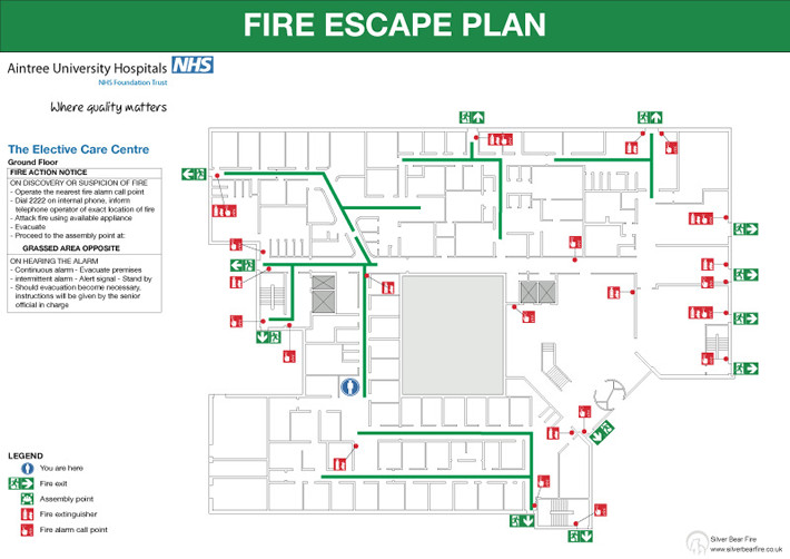 Emergency Evacuation Map Template Fire Emergency Evacuation Plan and the Fire Procedure