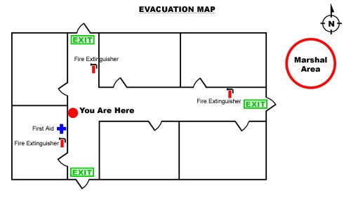 Emergency Evacuation Map Template How to Create An Emergency Evacuation Map for Your