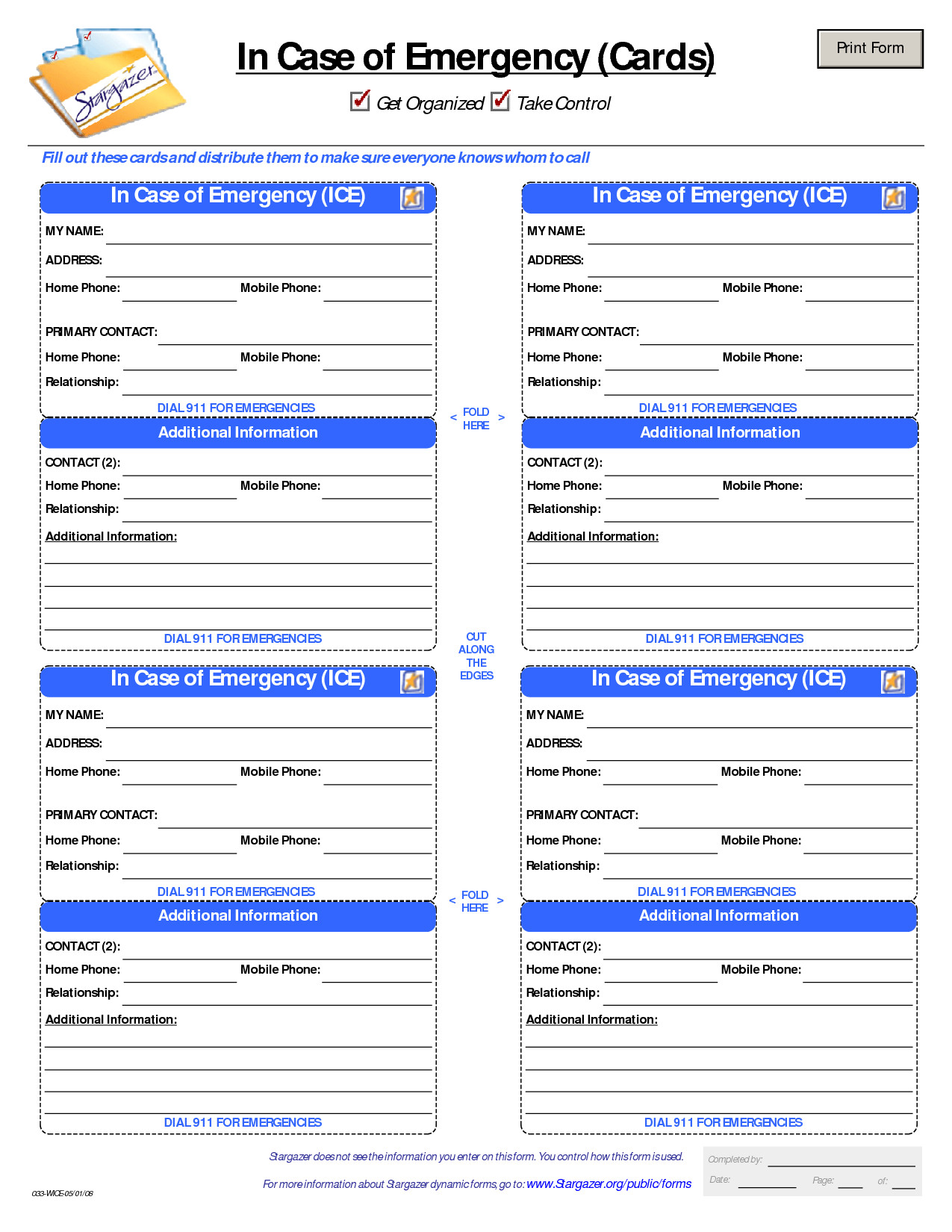 Emergency Medical Card Template Id Card Template In Case Of Emergency Cards