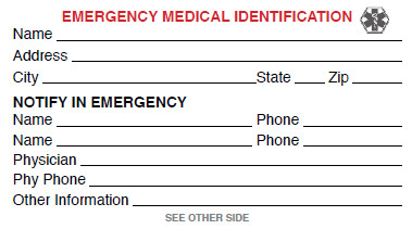 Emergency Medical Card Template Medical Id Card Get Your Free Medical Id Card Here