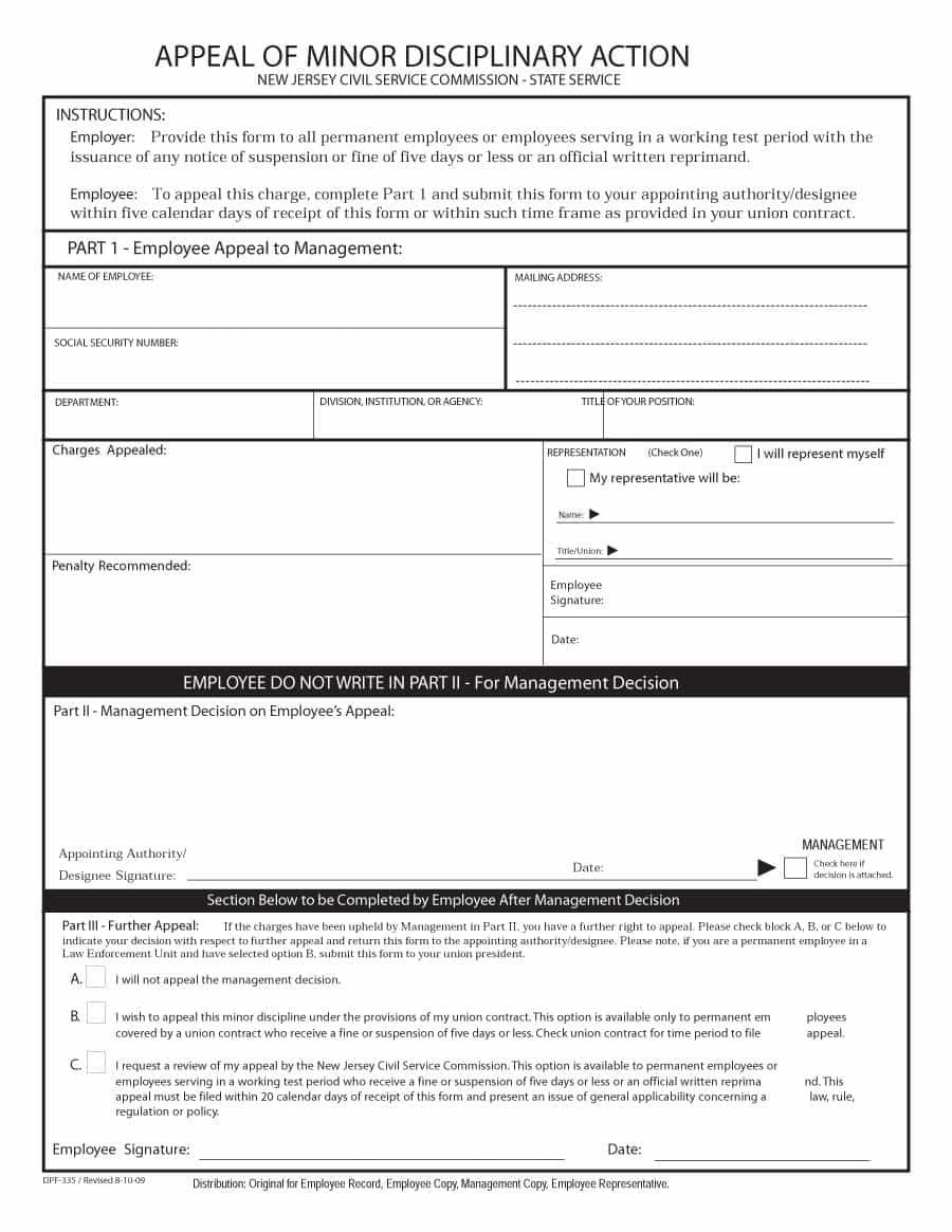 Employee Write Up Templates 46 Effective Employee Write Up forms [ Disciplinary