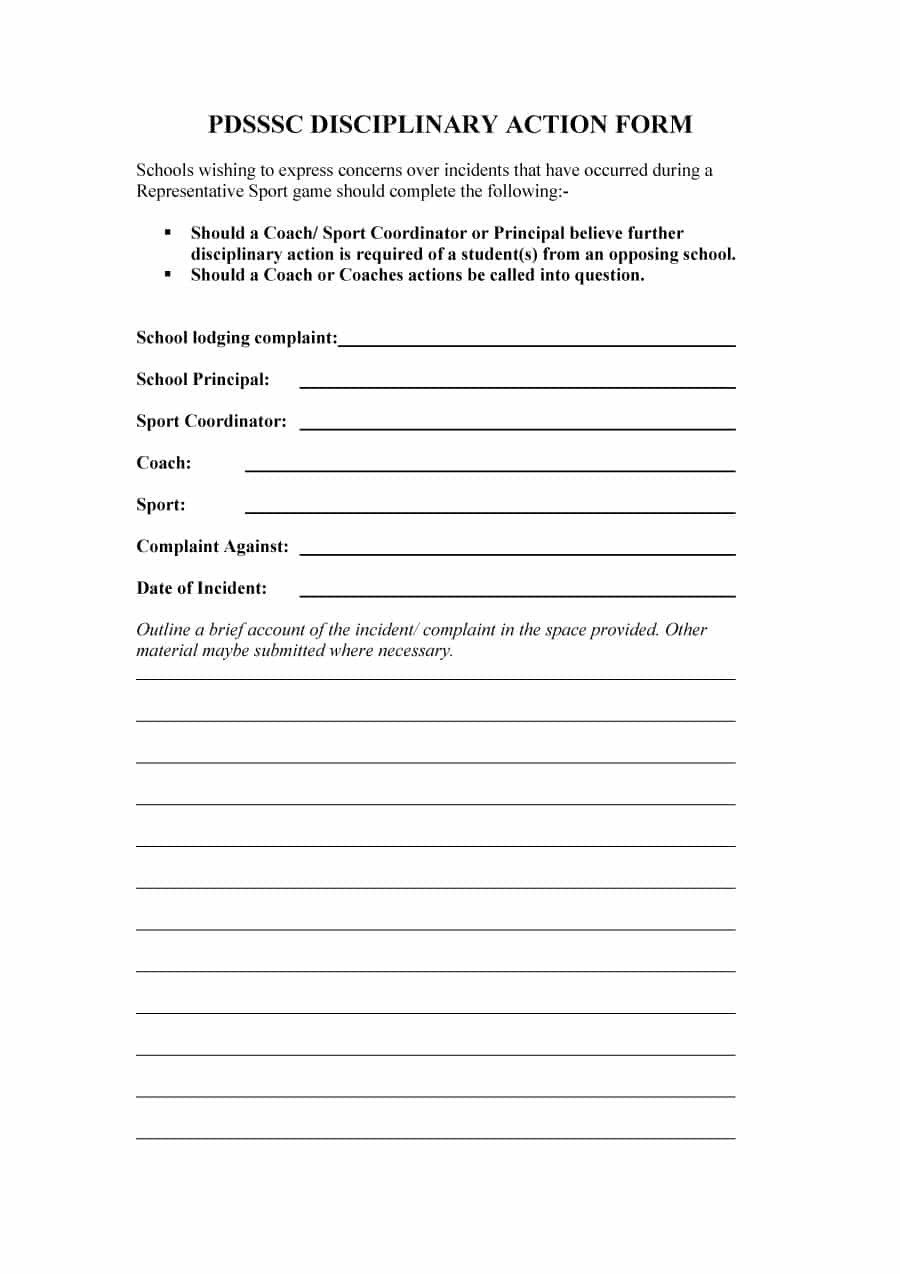 Employee Write Up Templates 46 Effective Employee Write Up forms [ Disciplinary