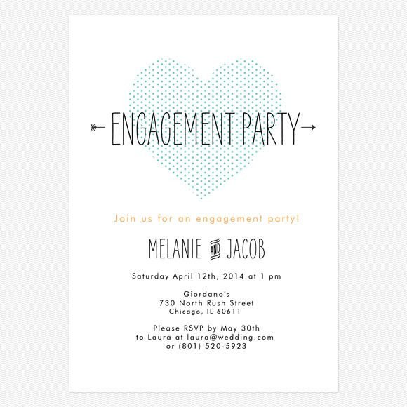 Engagement Party Invitation Templates 17 Best Ideas About Casual Engagement Party On Pinterest