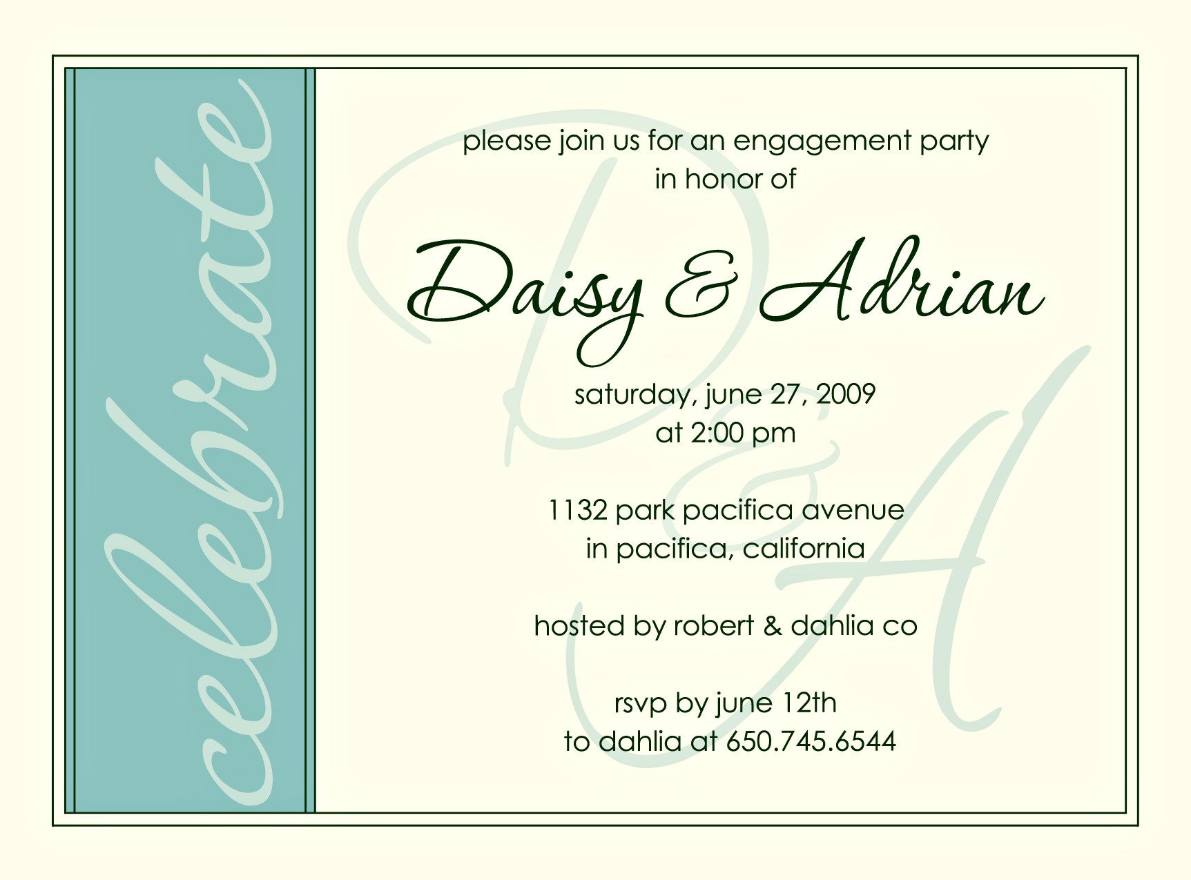 Engagement Party Invitation Templates Engagement Invitations Engagement Party Invitation