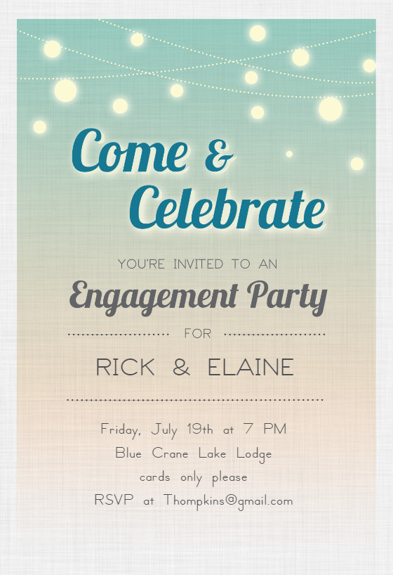 Engagement Party Invitations Templates Celebrate Engagement Engagement Party Invitation