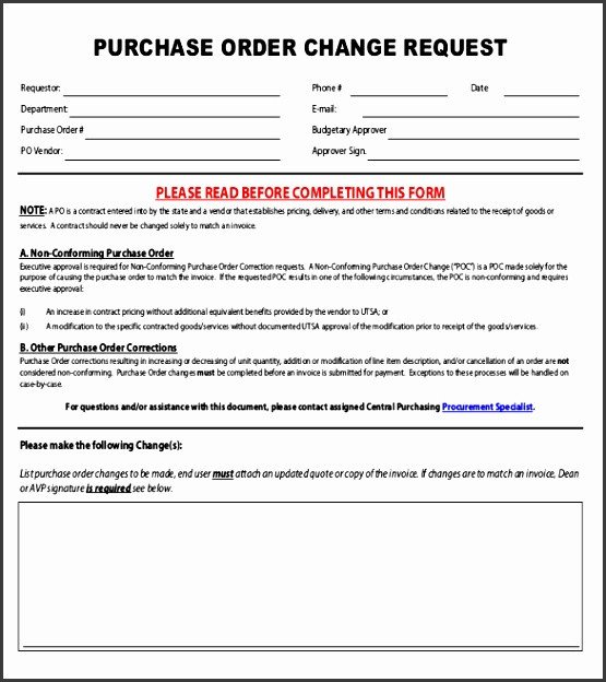Engineering Change order Template 8 Engineering Change Request form Template