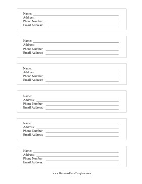 Entry form Template Word Entry form White Template