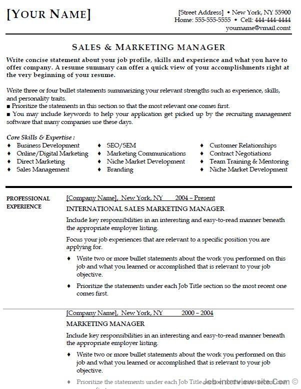 Entry Level Marketing Resume Entry Level Marketing Resume