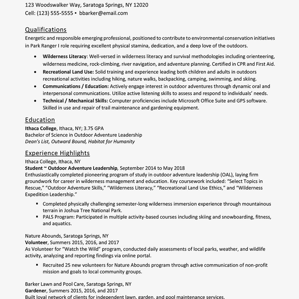 Entry Level Resume Templates Entry Level Resume Examples and Writing Tips