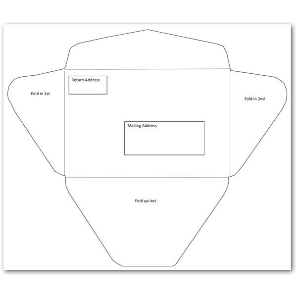 Envelope Template for Word 10 Envelope Template