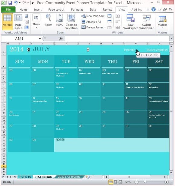 Event Planning Template Excel Free Munity event Planner Template for Excel
