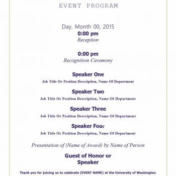 Event Program Template Word 40 Free event Program Templates Designs Template Archive