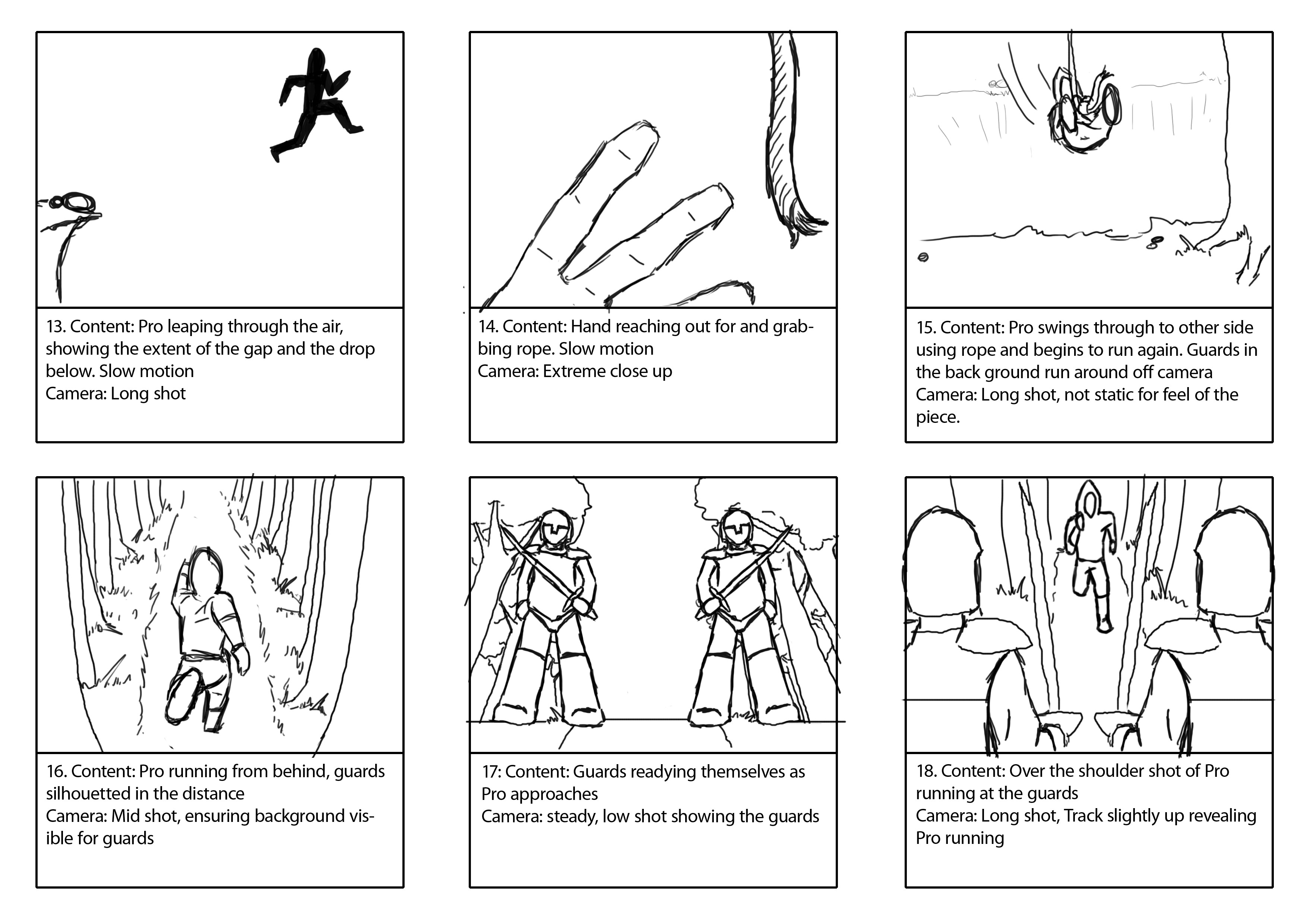 Example Of A Storyboard Storyboard assignment and Examples