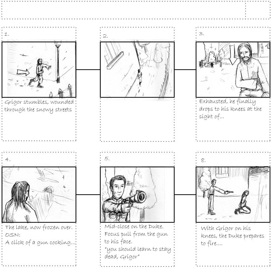 Example Of A Storyboard Storyboard Examples