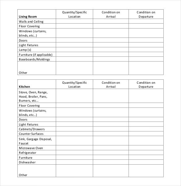 Example Of Inventory List 17 Inventory Checklist Templates Free Pdf Word format