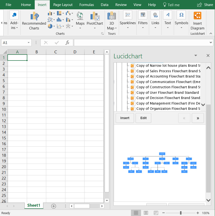 Excel Flow Chart Templates Excel Flowchart Template Guide