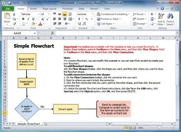 Excel Flow Chart Templates How to Make A Flowchart In Excel