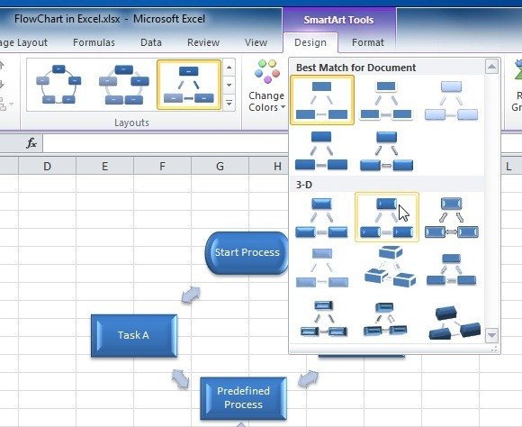 Excel Flow Chart Templates How to Make A Flowchart In Excel