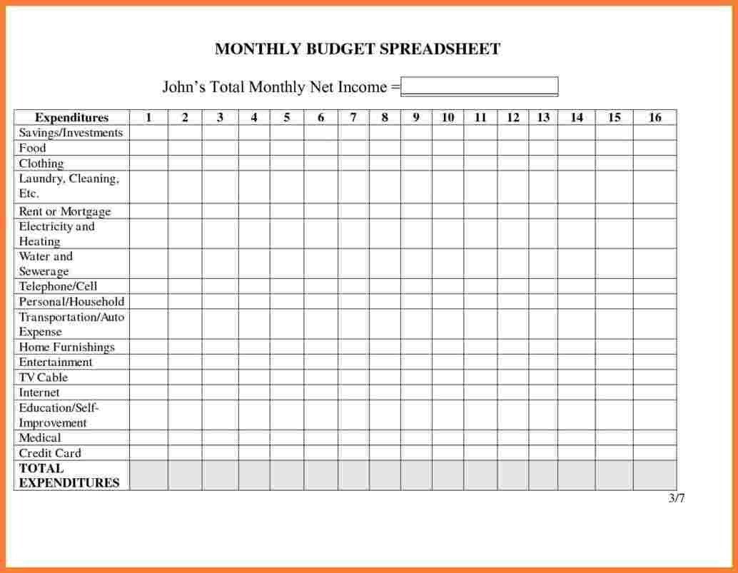 Excel Monthly Bill Template Monthly Bill Spreadsheet Monthly Bud Spreadsheet