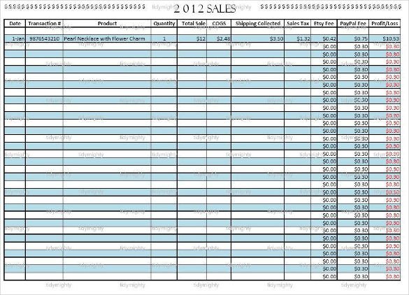 Excel Sales Tracking Template 10 Sales Tracking Templates – Free Sample Example format