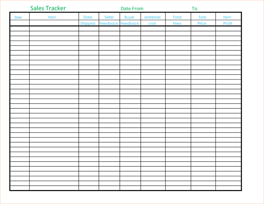Excel Sales Tracking Template Sales Lead Tracking Excel Template