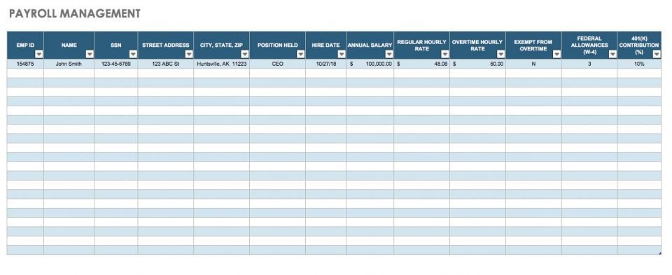 Excel Spreadsheet Templates for Tracking 32 Free Excel Spreadsheet Templates