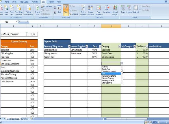 Expense Tracker Excel Template Expense Tracking Template 18 Free Word Excel Pdf