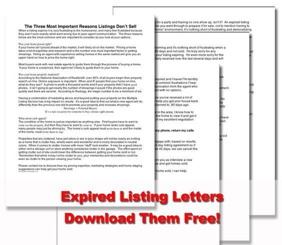 Expired Listing Letter Template 12 Best Real Estate Door Hangers Images On Pinterest