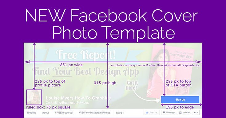 Facebook Cover Page Template Cover 2015 Template It Changed Again