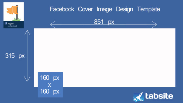 Facebook Cover Page Template Cover Image Powerpoint Design Template for Pages