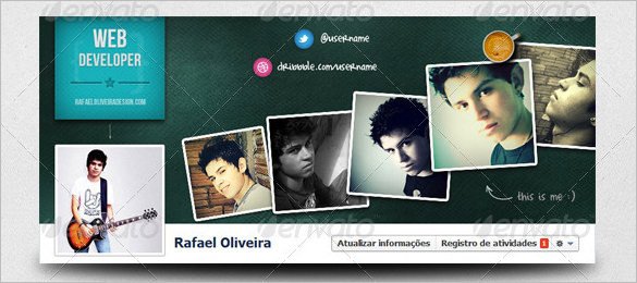 Facebook Cover Photoshop Template 17 Amazing Psd Timeline Cover Templates