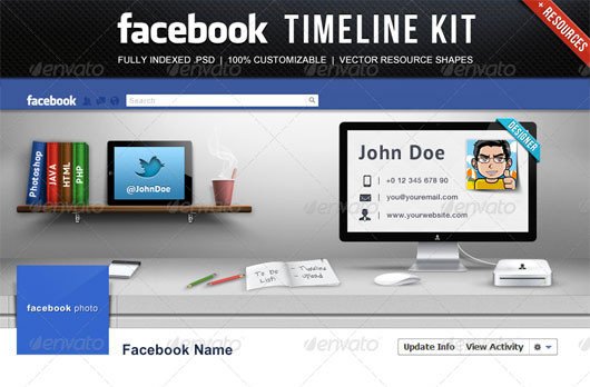 Facebook Cover Template Psd 60 High Quality Timeline Cover Psd Templates