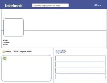 Facebook Template for Students Page Template