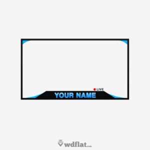 Facecam Overlay Template Twitch Overlay Panels and Youtube Template