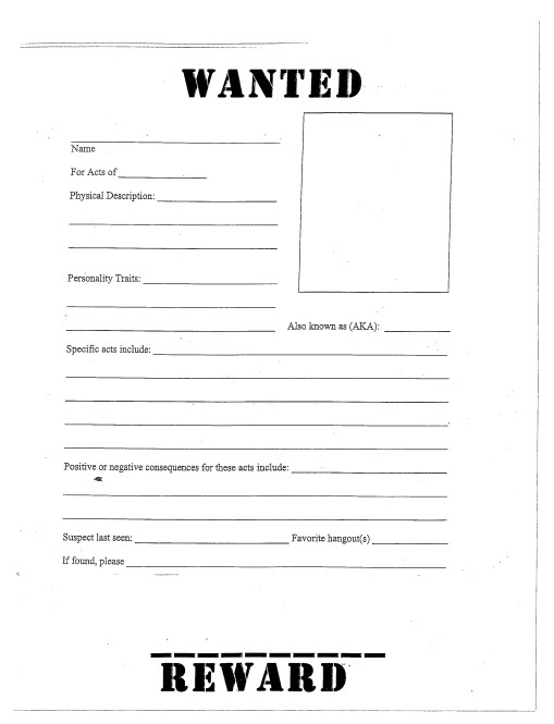 Fake Arrest Warrant Template Free Wanted Poster Templates Word Pdf Template Section