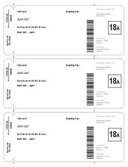 Fake Boarding Pass Template Use This Template to Make Fake Airplane Tickets to Play