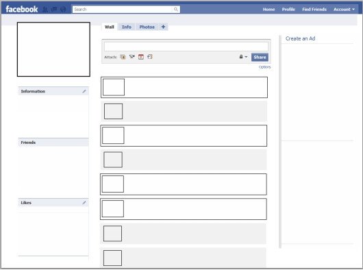 Fake Facebook Page Template Fake Template
