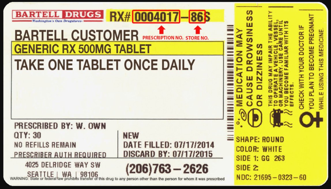 Fake Prescription Label Generator 15 Great Prescription Bottle