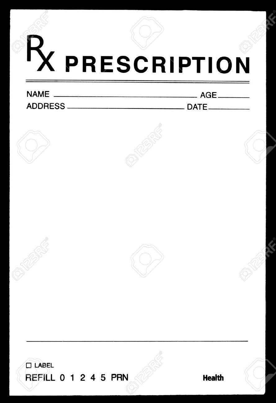 Fake Prescription Label Template 14 Prescription Templates Doctor Pharmacy Medical