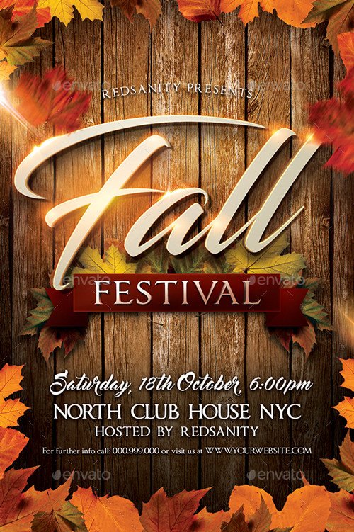 Fall Festival Flyer Template Best Of Autumn Flyer Templates Free and Premium Flyer