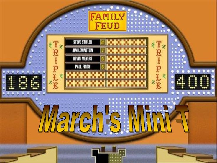 Family Feud Game Template Family Feud Powerpoint Template Classroom Game This