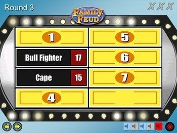 Family Feud Powerpoint Template Family Feud Game Template
