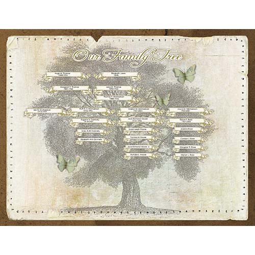 Family Tree Book Template My Family Genealogy Layered Template Book Katie Pertiet