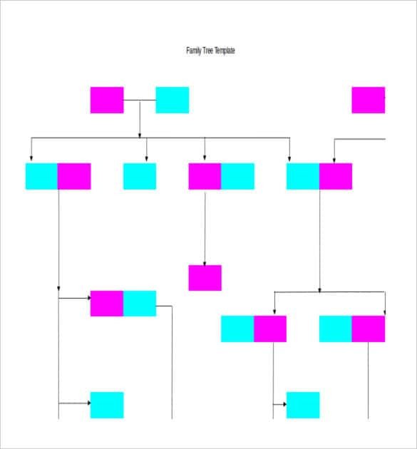 Family Tree Templates Excel Simple Family Tree Template 25 Free Word Excel Pdf