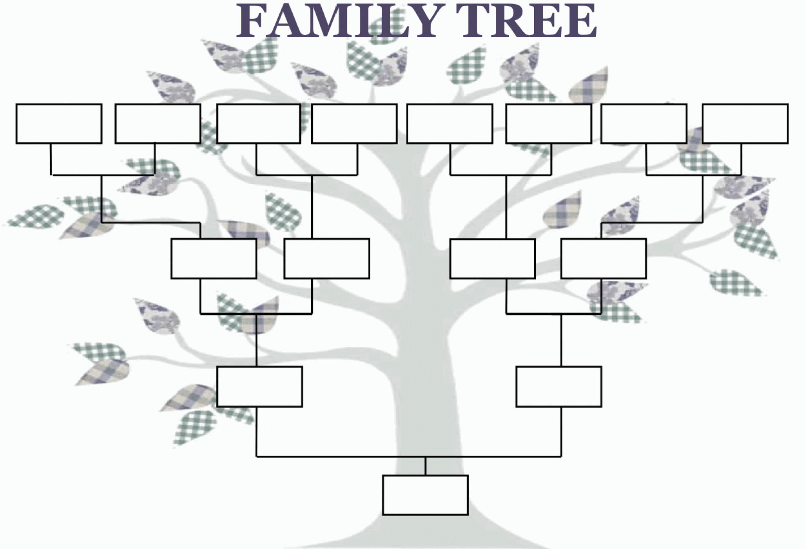 Family Tree with Pictures Template Family Tree – Welch Bailey