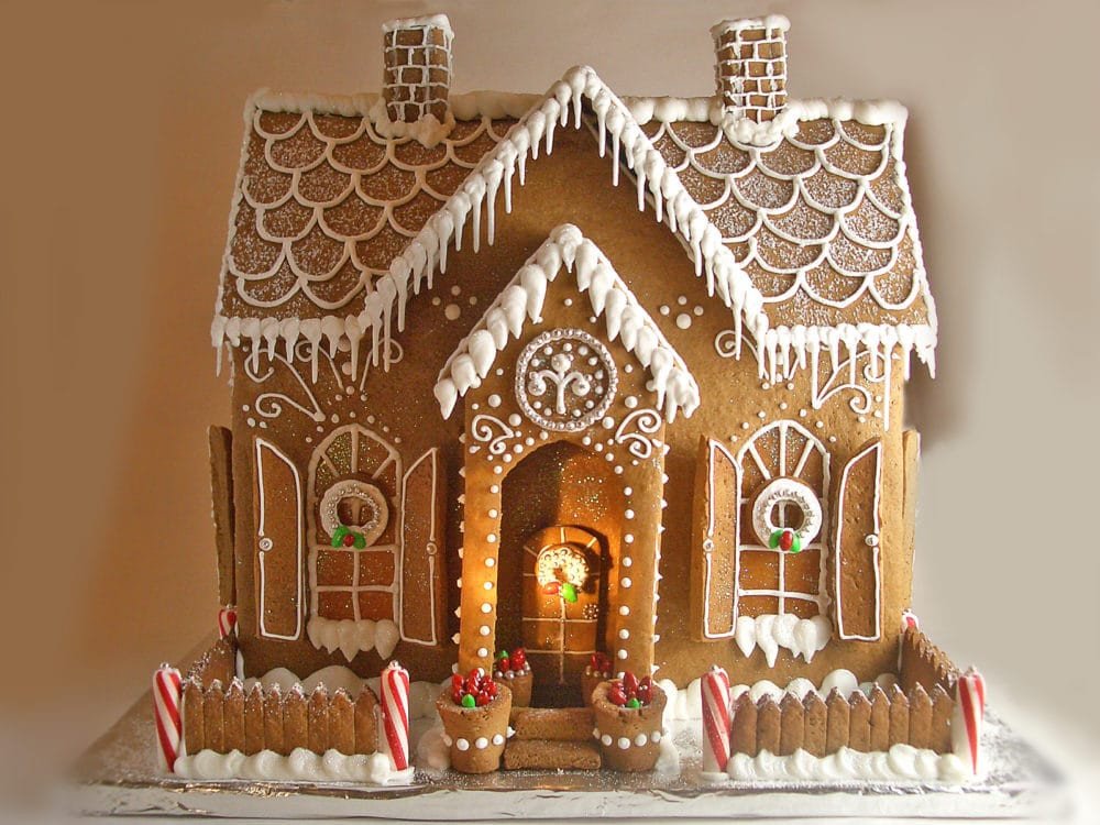 Fancy Gingerbread House Templates 14 Incredible Gingerbread Houses Pretty My Party