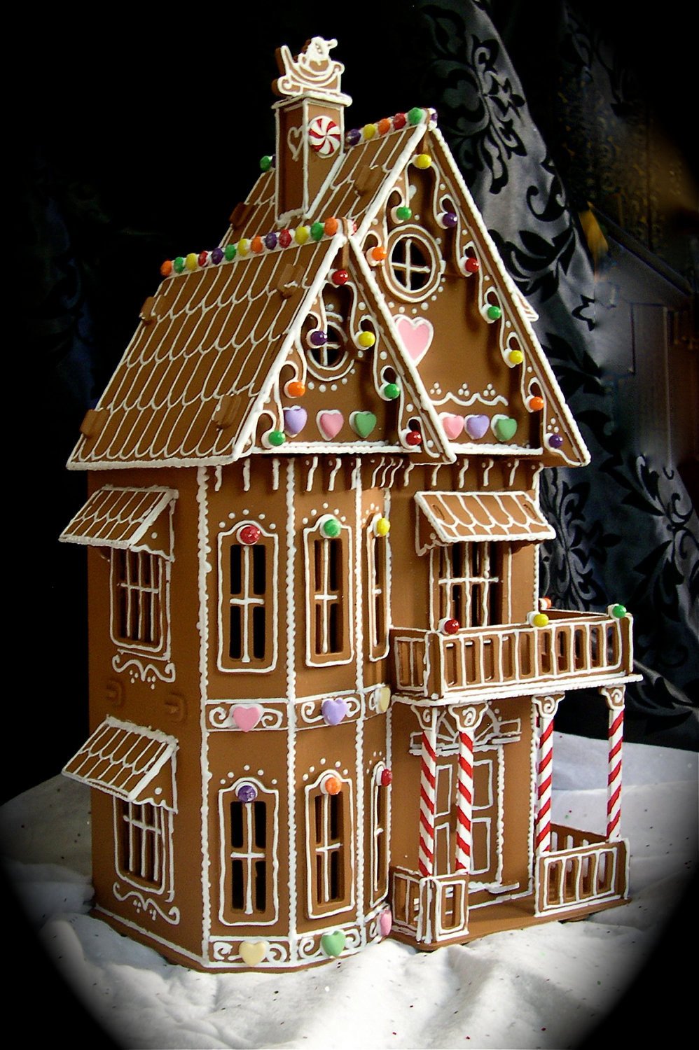 Fancy Gingerbread House Templates Faux Gingerbread House In the Victorian Style