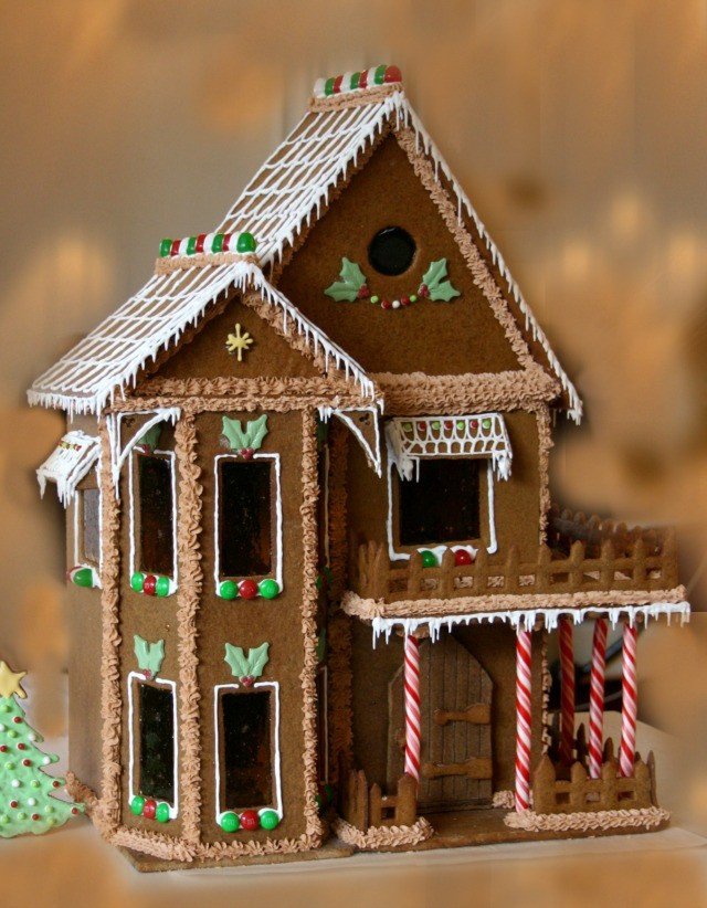 Fancy Gingerbread House Templates How to Make A Gingerbread House