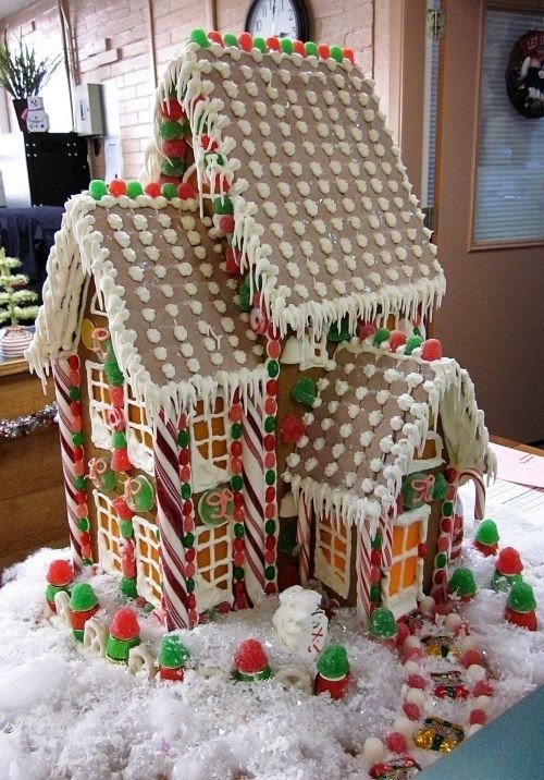 Fancy Gingerbread House Templates Patterns Gingerbread Recipe Shared From Ices New Mexico